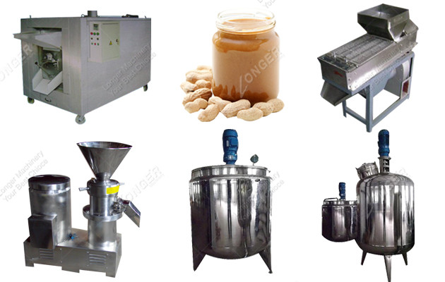 Good Quality Peanut Butter Production Line (Multiple Capacity 100,200,300,500 KG/H)