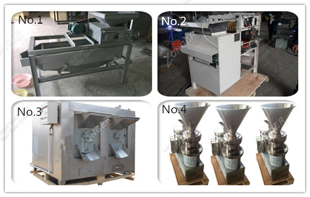 Almond butter production line Almond butter production line